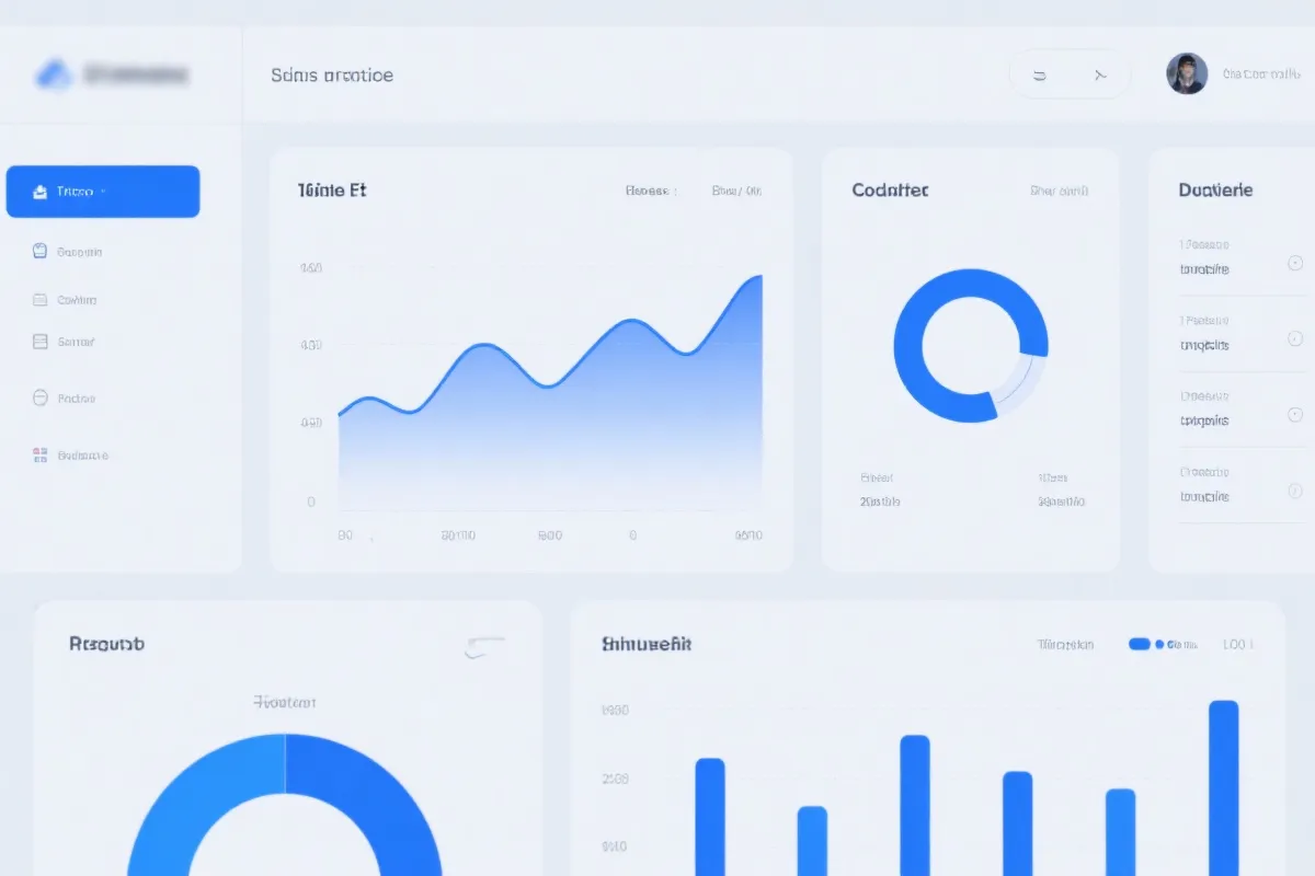 数据仪表板预览