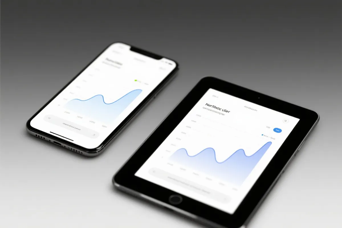功能展示：趋势图与历史记录